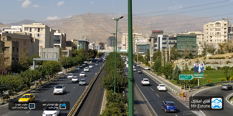 محله پونک تهران کجاست